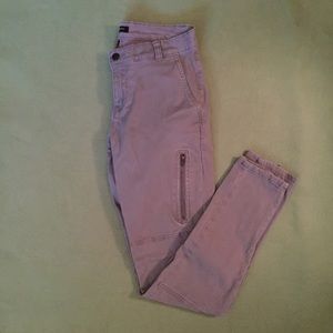 Banana Republic Grey Moto Pants